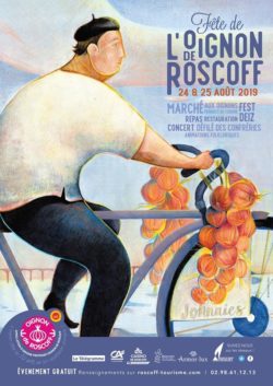 affiche fete oignon Roscoff AOP 2019